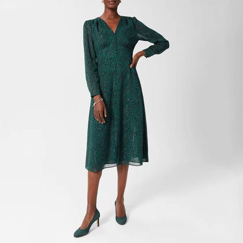 Green Danica Midi Dress - Hobbs London - Modalova