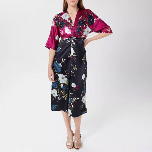 Multi Floral Farrah Dress - Hobbs London - Modalova