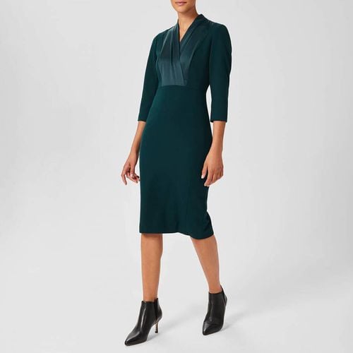 Dark Green Alisa Dress - Hobbs London - Modalova