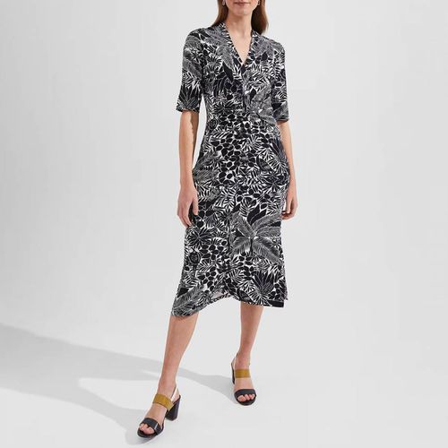 Navy Hatty Jersey Dress - Hobbs London - Modalova