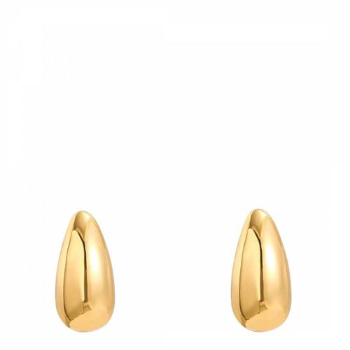 K Polished Modern Drop Post Earrings - Liv Oliver - Modalova
