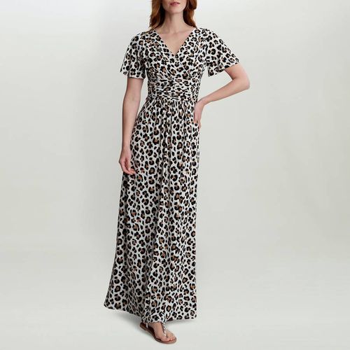 Black Printed Maxi Dress - Gina Bacconi - Modalova