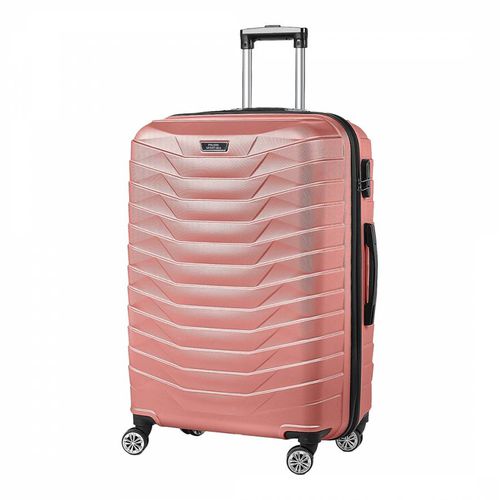 Pink Set Of Three Suitcases - Polo55 - Modalova