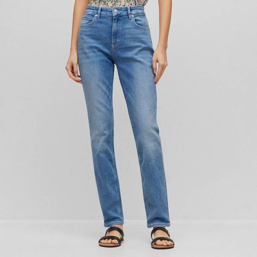 Indigo Jackie Slim Stretch Jeans - BOSS - Modalova