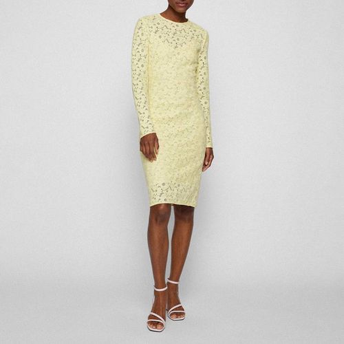 Drealina Cotton Blend Mini Dress - BOSS - Modalova