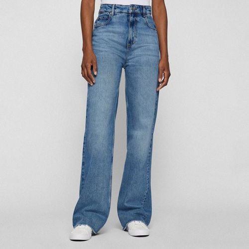 Blue Wide Leg Jeans - BOSS - Modalova