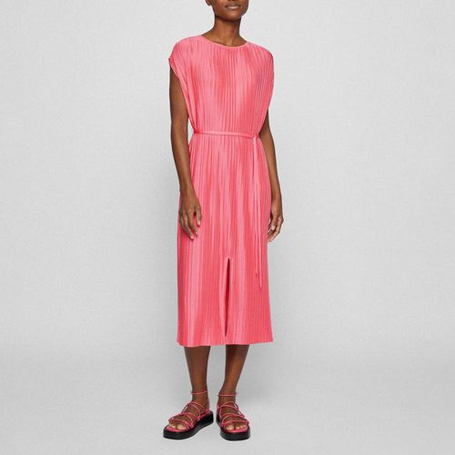 Pink Emaura Midi Dress - BOSS - Modalova