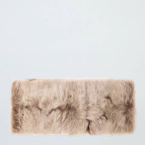 Butterscotch Shearling Snood - NÂ°Â· Eleven - Modalova