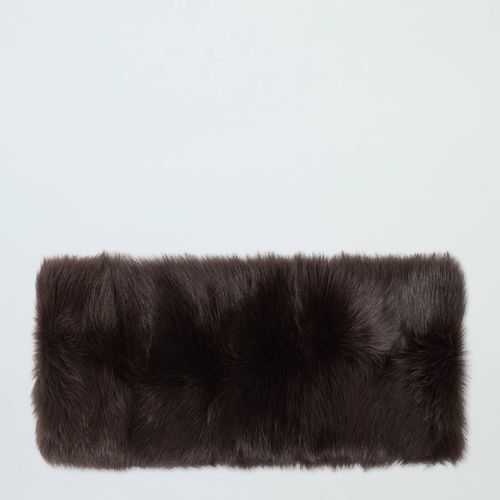 Brown Shearling Snood - NÂ°Â· Eleven - Modalova