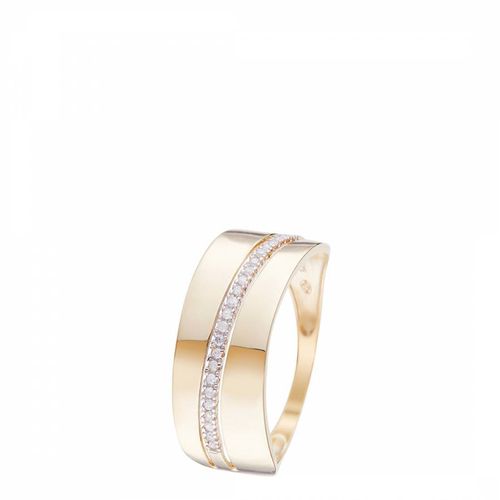 Yellow Gold Madison Diamond Ring - Artisan Joaillier - Modalova