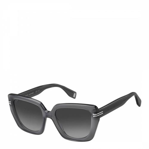 Grey Rectangular Sunglasses 53mm - Marc Jacobs - Modalova