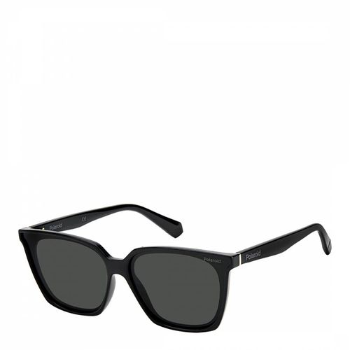 Black Rectangular Sunglasses 62mm - Polaroid - Modalova