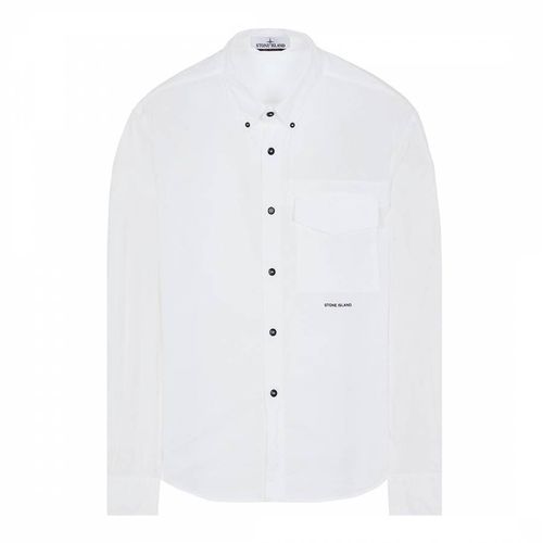 Oxford Long Sleeve Cotton Shirt - Stone Island - Modalova