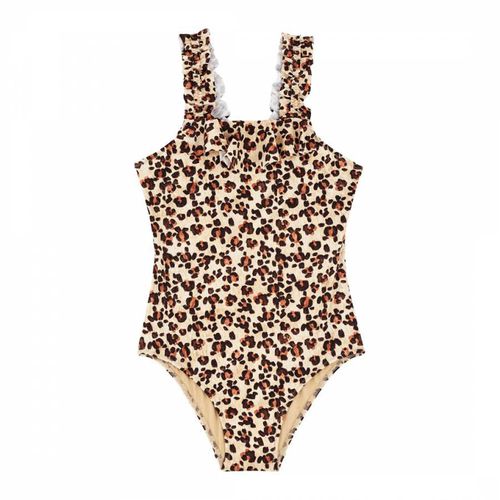 Girls One Piece Swimsuit Turtles Leopard - Vilebrequin - Modalova