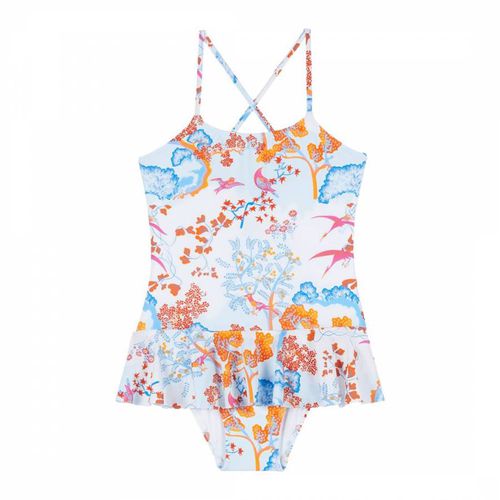 Multi Girls One Piece Swimsuit Peaceful Trees - Vilebrequin - Modalova