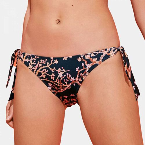 Navy Flamme Bikini Bottom - Vilebrequin - Modalova