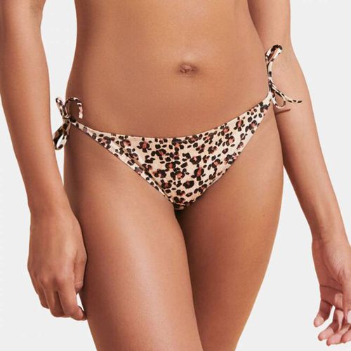 Brown Leopard Print Fou Bikini Brief - Vilebrequin - Modalova