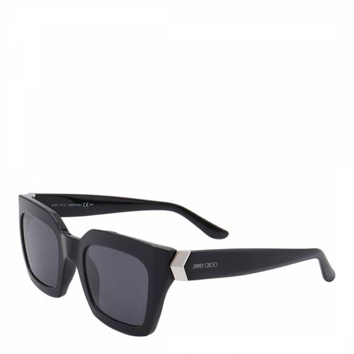 Black Square Rimmed Sunglasses 50mm - Jimmy Choo - Modalova