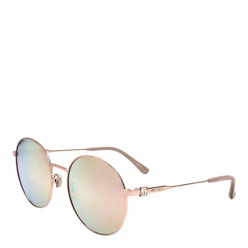 Copper Round Sunglasses 58mm - Jimmy Choo - Modalova