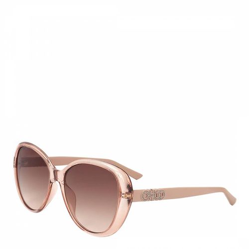 Pink Round Rimmed Sunglasses 57mm - Jimmy Choo - Modalova