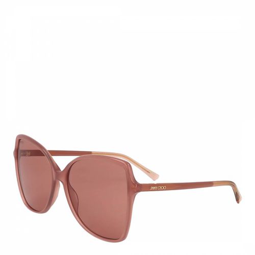 Pink Square Sunglasses 59mm - Jimmy Choo - Modalova