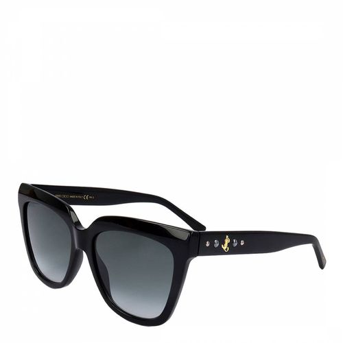 Black Square Rimmed Sunglasses 55mm - Jimmy Choo - Modalova