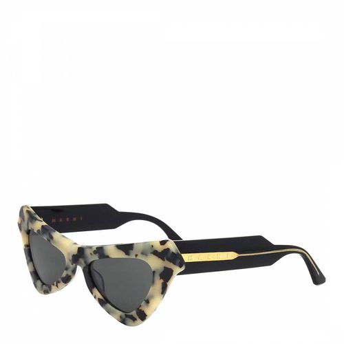 Puma Black Cateye Thick Rimmed Sunglassess 50mm - Marni - Modalova