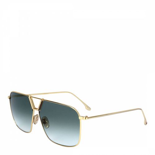 Gold Sage Aviator Sunglasses 60mm - Victoria Beckham - Modalova