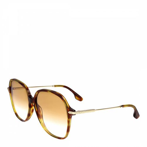 Blonde Havana Square Sunglasses 59mm - Victoria Beckham - Modalova