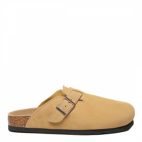 Women's Camel Pintail Suede Clogs - Everau - Modalova