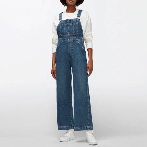 Mid Salopette Stretch Denim Jumpsuit - 7 For All Mankind - Modalova