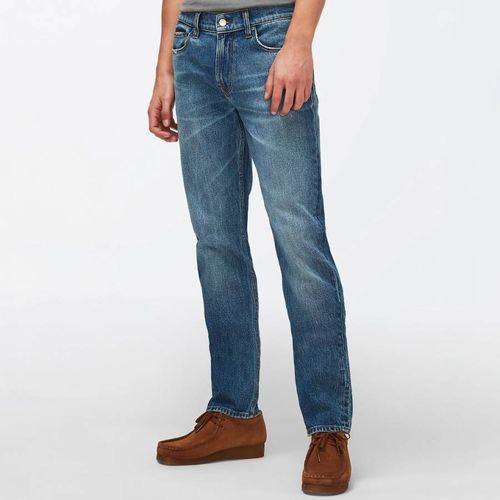 Mid Blue Slimmy Stretch Jeans - 7 For All Mankind - Modalova