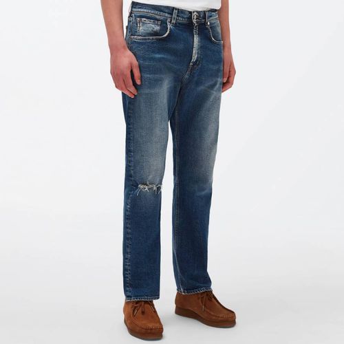 Blue Cooper Straight Stretch Jeans - 7 For All Mankind - Modalova