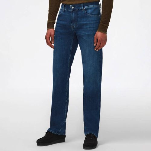 Dark Standard Straight Stretch Jeans - 7 For All Mankind - Modalova