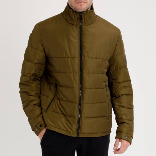 Khaki Cink Puffer Coat - BOSS - Modalova