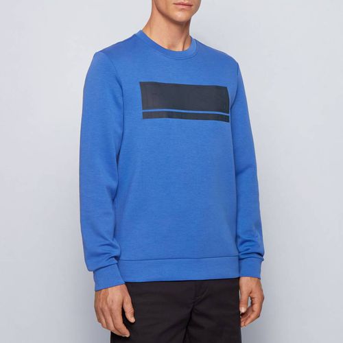 Salbo Printed Cotton Blend Sweatshirt - BOSS - Modalova