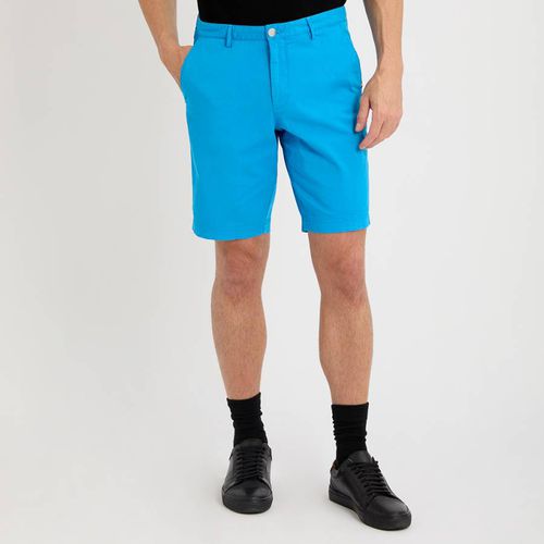 Blue Slice Shorts - BOSS - Modalova