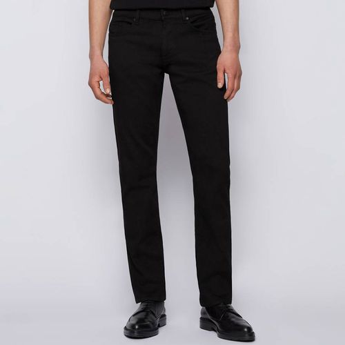 Black Delaware Slim Stretch Jeans - BOSS - Modalova