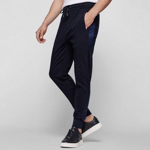 Lamont Contrast Side Cotton Blend Joggers - BOSS - Modalova