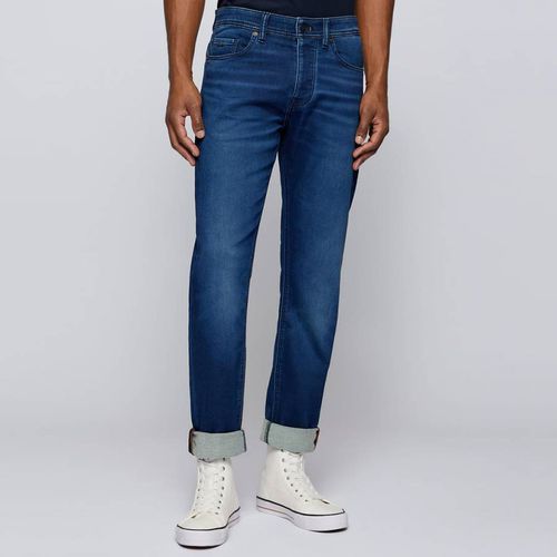 Blue Wash Taber Stretch Jeans - BOSS - Modalova