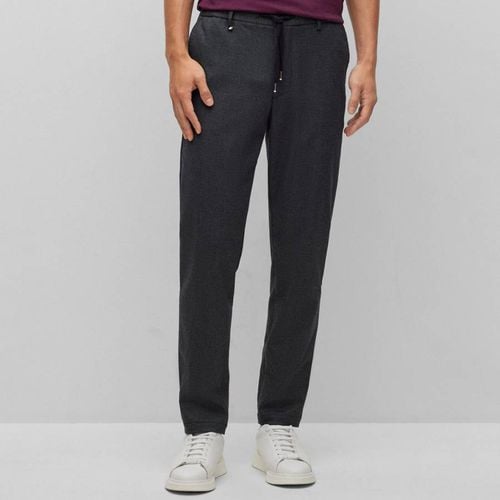 Dark Grey Kane Trousers - BOSS - Modalova