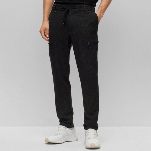 Black Kane Cargo Trousers - BOSS - Modalova