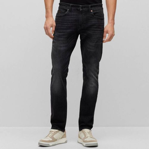 Black Delaware Stretch Jeans - BOSS - Modalova