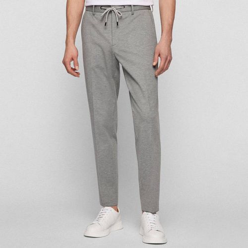 Grey Genius Tie Trousers - BOSS - Modalova