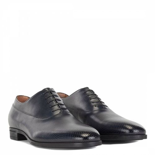 Black Kensington Leather Oxford Shoes - BOSS - Modalova