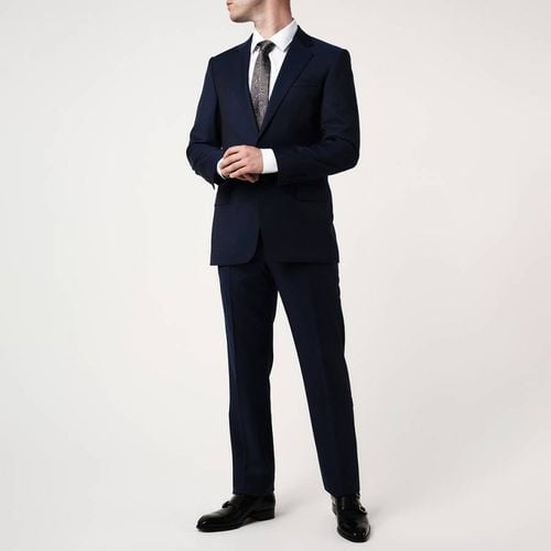 Navy Wool Suit - Richard James Savile Row - Modalova