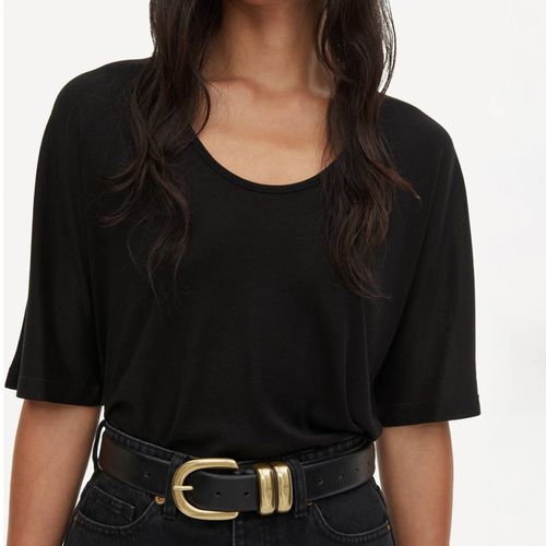 Black Cevina T-Shirt - By Malene Birger - Modalova