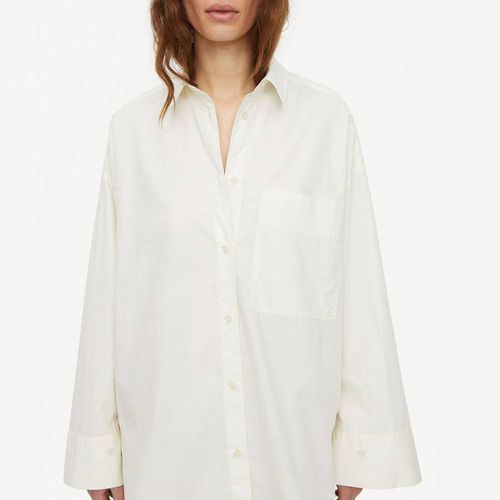 Ecru Derris Organic Cotton Shirt - By Malene Birger - Modalova