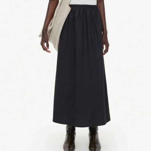 Black Maryl Midi Skirt - By Malene Birger - Modalova