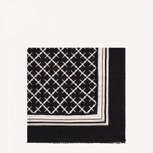 Black/White Cornelis Scarf - By Malene Birger - Modalova
